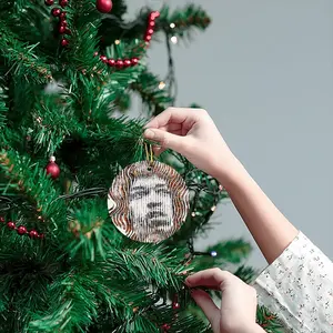 Jimi Hendrix Forever Circular Pendant (Aluminum)