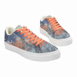 Men Moody Landscape Low Top Canvas Shoes