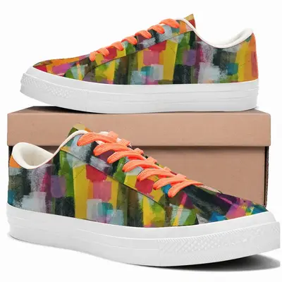 Men The River Low Top Canvas Shoes