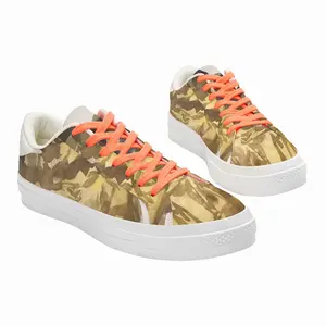 Men Sisters Low Top Canvas Shoes