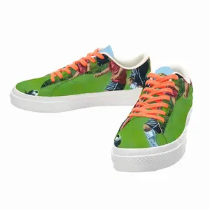 Men One On One Low Top Canvas Shoes