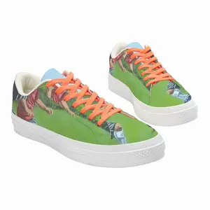 Men One On One Low Top Canvas Shoes