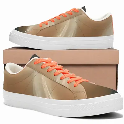 Men Sailboats J12 In Storm Low Top Canvas Shoes