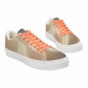 Men Sailboats J12 In Storm Low Top Canvas Shoes