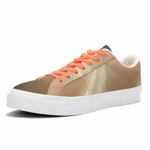 Men Sailboats J12 In Storm Low Top Canvas Shoes