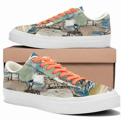 Men Cuckoo Land Low Top Canvas Shoes