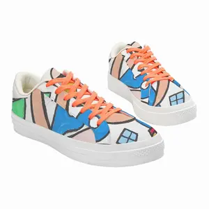 Men Carnival Low Top Canvas Shoes