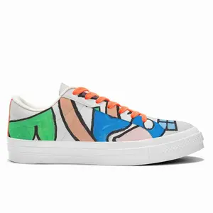 Men Carnival Low Top Canvas Shoes