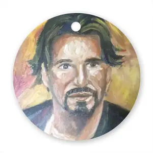 Al Pacino Circular Pendant (Aluminum)