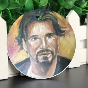 Al Pacino Circular Pendant (Aluminum)