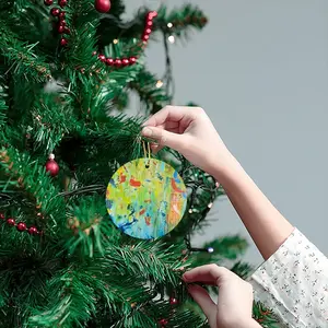 Kokoro Circular Pendant (Aluminum)