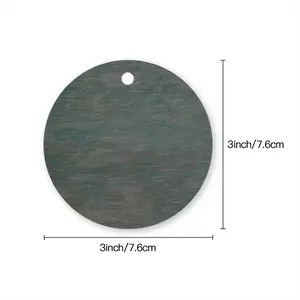 Faded Away Circular Pendant (Aluminum)