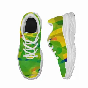 Men Yellow Green Chunky Sneakers