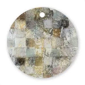 Lisbon Tiles Iii Circular Pendant (Aluminum)