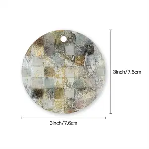 Lisbon Tiles Iii Circular Pendant (Aluminum)