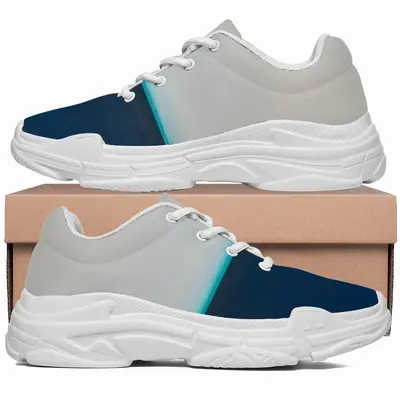 Men Charcoal White Teal Series 3 Chunky Sneakers