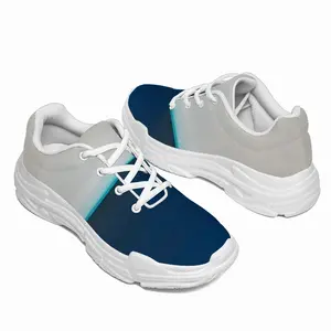 Men Charcoal White Teal Series 3 Chunky Sneakers