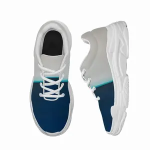 Men Charcoal White Teal Series 3 Chunky Sneakers