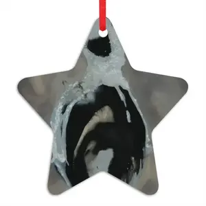 Spirit Penguin Star Pendant (Aluminum)