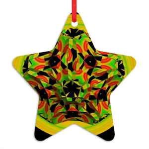 Aki (Autumn) Star Pendant (Aluminum)