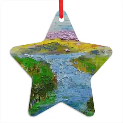 River Star Pendant (Aluminum)