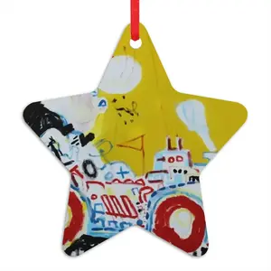 Covfefemobile Star Pendant (Aluminum)