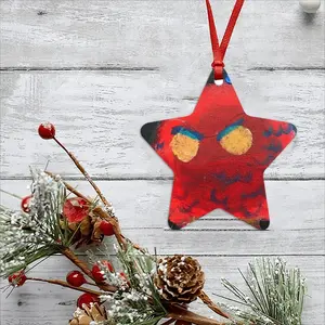 Derrida Bird Star Pendant (Aluminum)