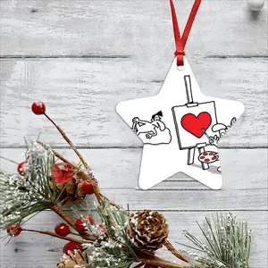 Art Lover Star Pendant (Aluminum)