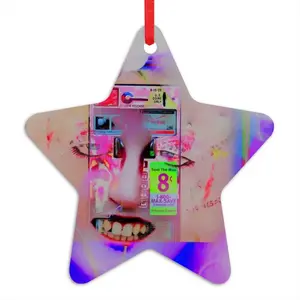 Call Me Sad Eyes Star Pendant (Aluminum)