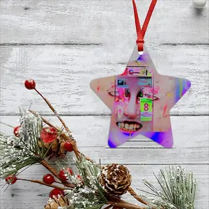 Call Me Sad Eyes Star Pendant (Aluminum)