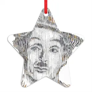 Charlie Chaplin Forever Star Pendant (Aluminum)