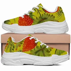 Men Raspberry Chunky Sneakers