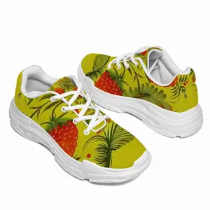 Men Raspberry Chunky Sneakers