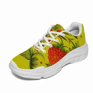 Men Raspberry Chunky Sneakers