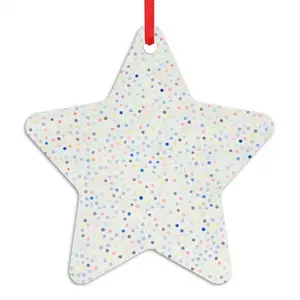 Points Colorful Star Pendant (Aluminum)