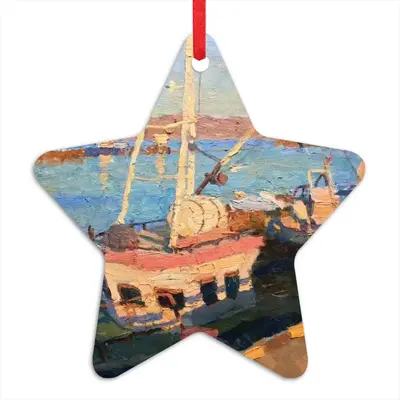 Night At The Port Star Pendant (Aluminum)