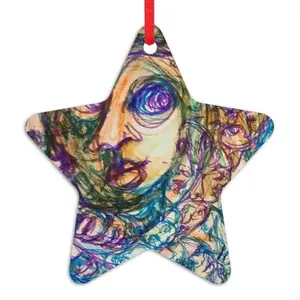 Co-Existence Star Pendant (Aluminum)