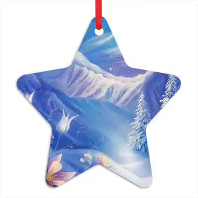 Winter Miracle Star Pendant (Aluminum)