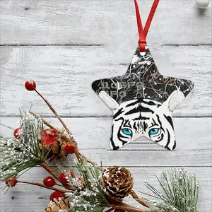 Do Good Bro Animals Tiger Street Art Star Pendant (Aluminum)