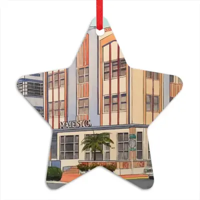 The Majestic Hotel South Beach Star Pendant (Aluminum)