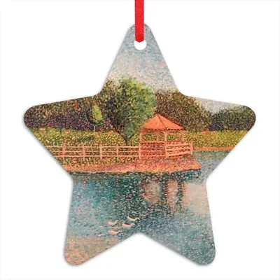 Gazebo On The Lake Star Pendant (Aluminum)