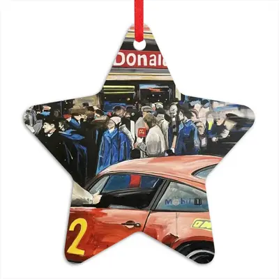 First Mcdonalds In Russia Star Pendant (Aluminum)