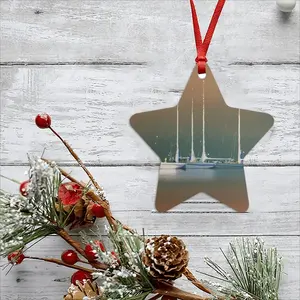 Sailboats F Star Pendant (Aluminum)