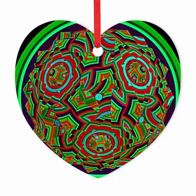 Divinity Heart Shaped Pendant (Aluminum)