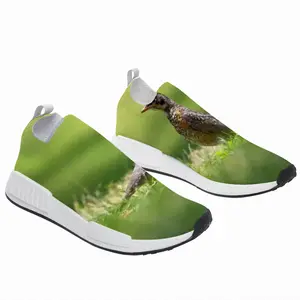 Men Bird In High Park Grass NM-1 Popcorn Shoes