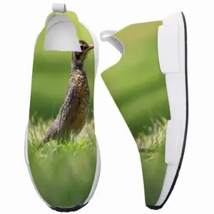 Men Bird In High Park Grass NM-1 Popcorn Shoes