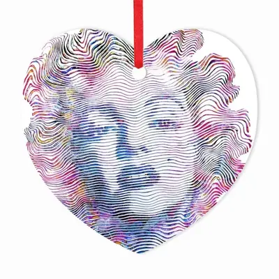 The Story Of My Life Marylin Monroe Heart Shaped Pendant (Aluminum)