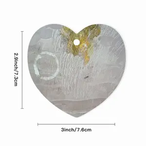 Rainy Day Heart Shaped Pendant (Aluminum)