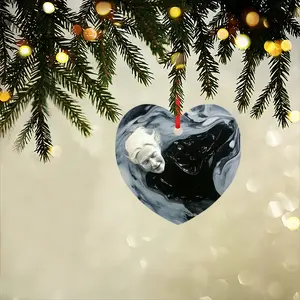 Floating Heart Shaped Pendant (Aluminum)