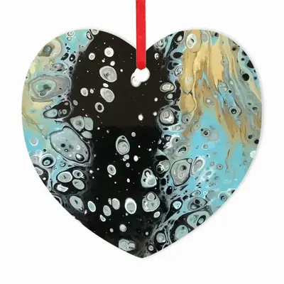 Singing In The Rain Heart Shaped Pendant (Aluminum)